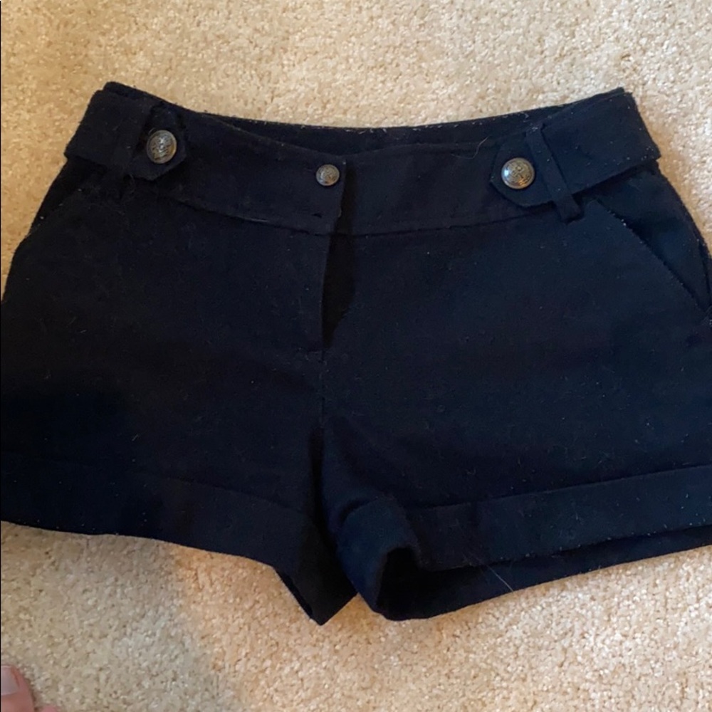 Black shorts